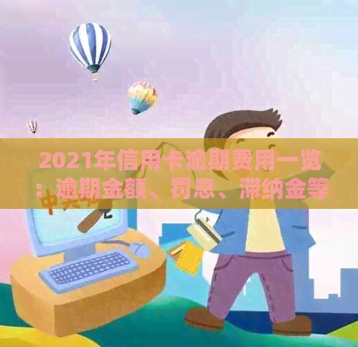 2021年信用卡逾期费用一览：逾期金额、罚息、滞纳金等全面解析