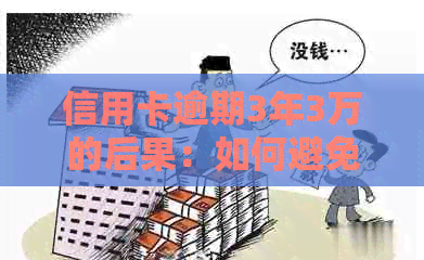 信用卡逾期3年3万的后果：如何避免信用受损并解决逾期问题？