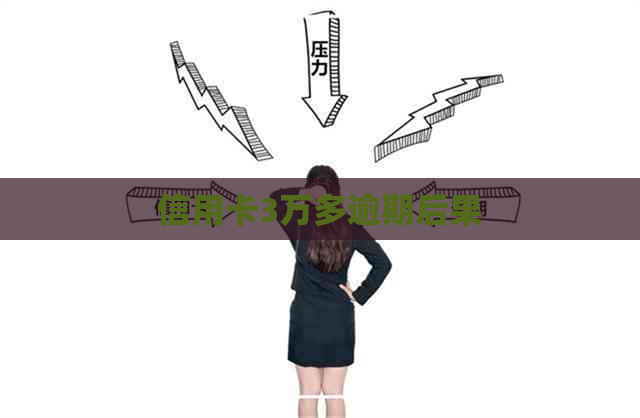 信用卡3万多逾期后果