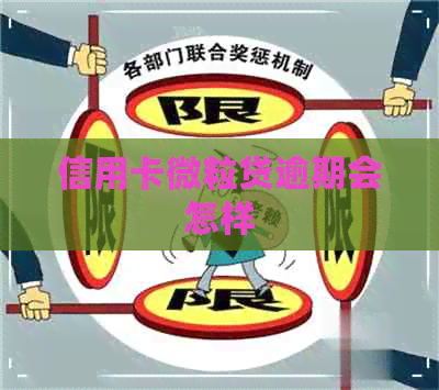 信用卡微粒贷逾期会怎样