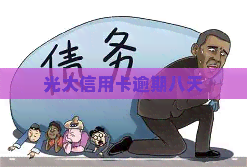 光大信用卡逾期八天