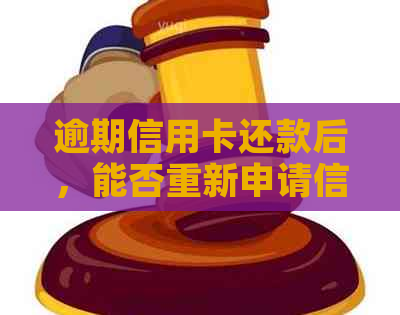 逾期信用卡还款后，能否重新申请信用卡？如何避免类似问题的出现？