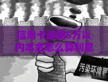 信用卡逾期5万以内本金怎么算利息和本金：完整解答与计算方法