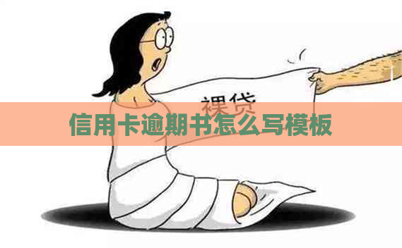 信用卡逾期书怎么写模板