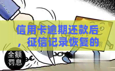 信用卡逾期还款后，记录恢复的时间与具体因素分析
