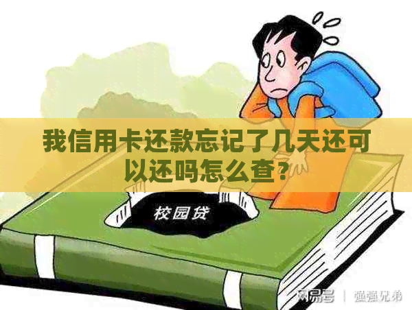 我信用卡还款忘记了几天还可以还吗怎么查？