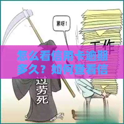 怎么看信用卡逾期多久？如何查看信用卡逾期次数及状态