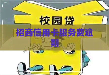 招商信用卡服务费逾期