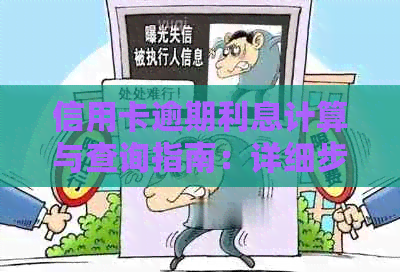 信用卡逾期利息计算与查询指南：详细步骤与策略
