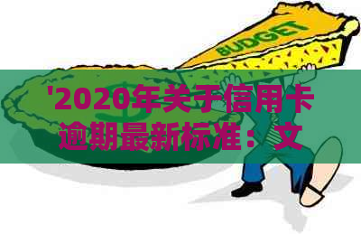 '2020年关于信用卡逾期最新标准：文件、规定与新变化'