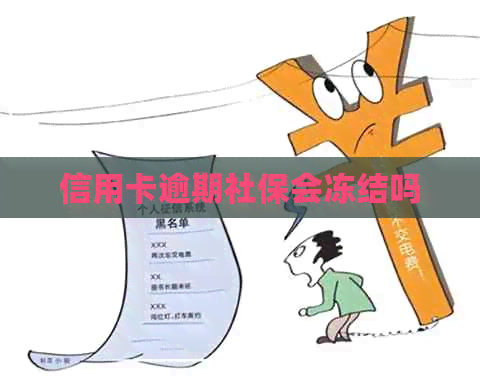 信用卡逾期社保会冻结吗