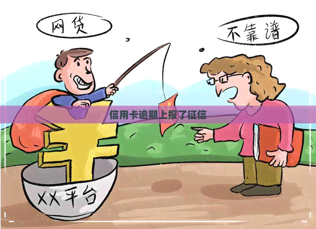 信用卡逾期上报了