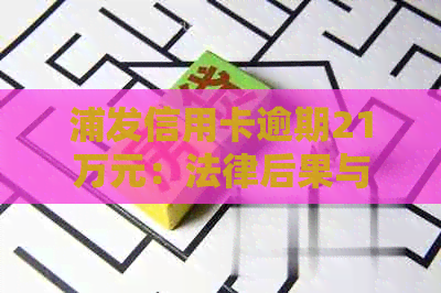 浦发信用卡逾期21万元：法律后果与解决策略分析
