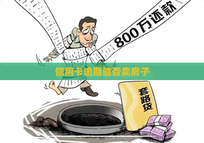 信用卡逾期能否卖房子