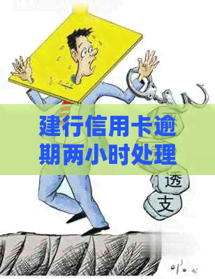 建行信用卡逾期两小时处理方式与后续影响