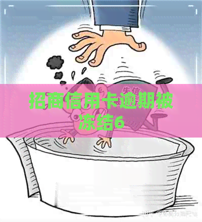招商信用卡逾期被冻结6