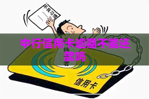 中行信用卡逾期不能还款吗