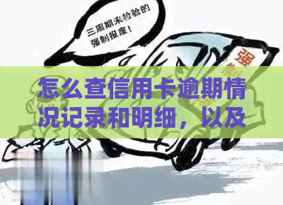怎么查信用卡逾期情况记录和明细，以及具体时间？