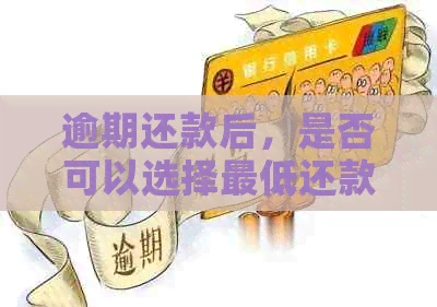 逾期还款后，是否可以选择更低还款额度？还有其他解决方案吗？