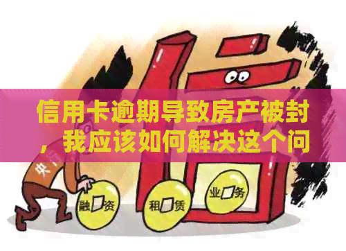 信用卡逾期导致房产被封，我应该如何解决这个问题？
