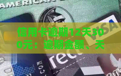信用卡逾期12天300元：逾期金额、天数及影响的全面解析
