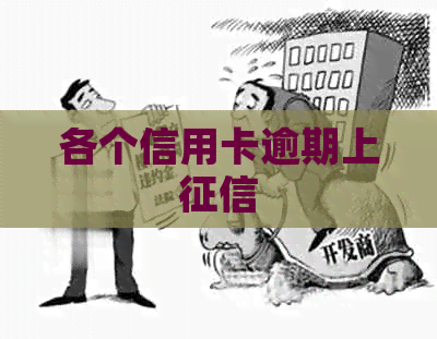 各个信用卡逾期上