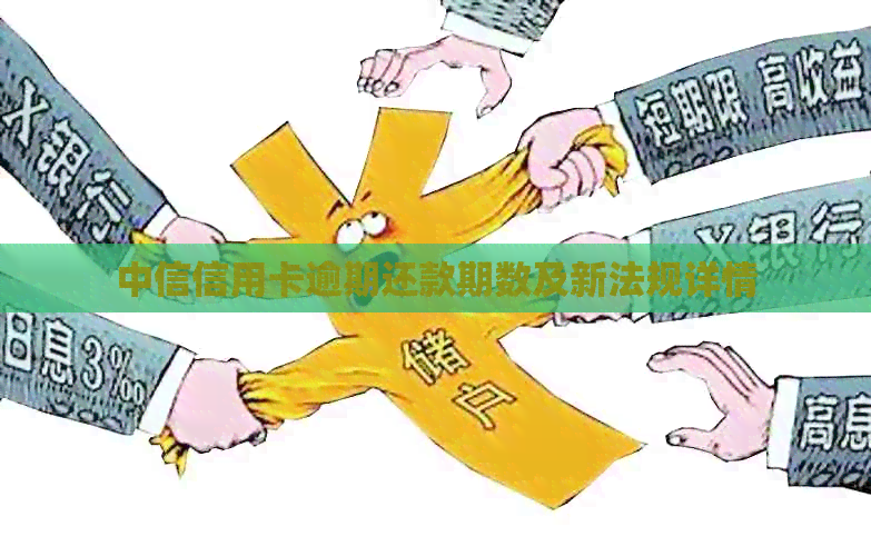 中信信用卡逾期还款期数及新法规详情