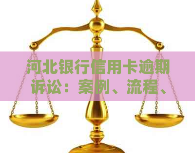 河北银行信用卡逾期诉讼：案例、流程、电话与贷款咨询