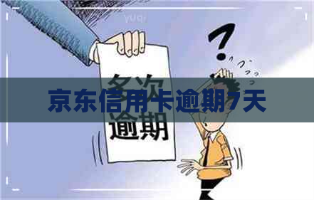 京东信用卡逾期7天