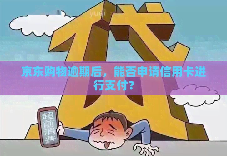 京东购物逾期后，能否申请信用卡进行支付？