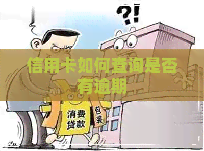 信用卡如何查询是否有逾期