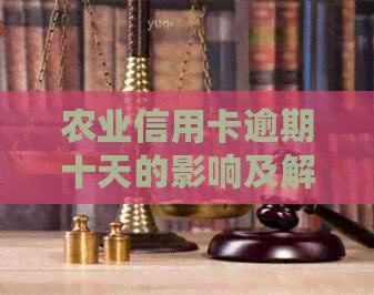 农业信用卡逾期十天的影响及解决方法，用户常见问题解答