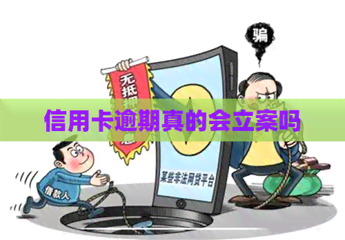 信用卡逾期真的会立案吗
