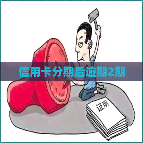 信用卡分期后逾期2期