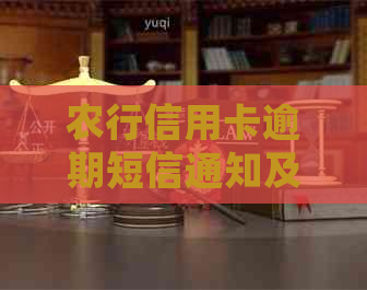 农行信用卡逾期短信通知及处理方法全面解析