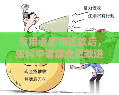 信用卡逾期还款后，如何申请商业贷款进行弥补？