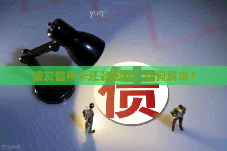 浦发信用卡还款逾期，如何解决？