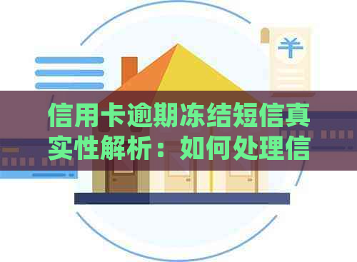 信用卡逾期冻结短信真实性解析：如何处理信用卡逾期问题，避免财产损失？