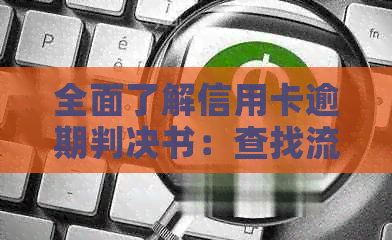 全面了解信用卡逾期判决书：查找流程、影响及解决方法的最新信息