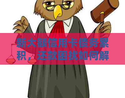 新大额信用卡债务累积，还款困扰如何解决？