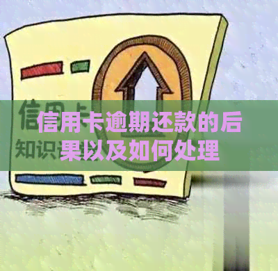 信用卡逾期还款的后果以及如何处理