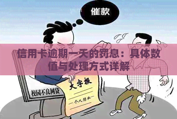 信用卡逾期一天的罚息：具体数值与处理方式详解