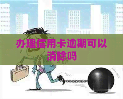 办理信用卡逾期可以消除吗