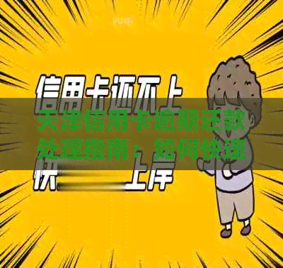天津信用卡逾期还款处理指南：如何快速申请以及解决方案