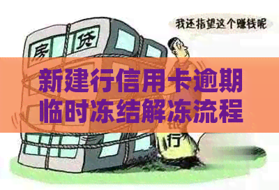 新建行信用卡逾期临时冻结解冻流程及影响全面解析，如何避免逾期导致冻结？
