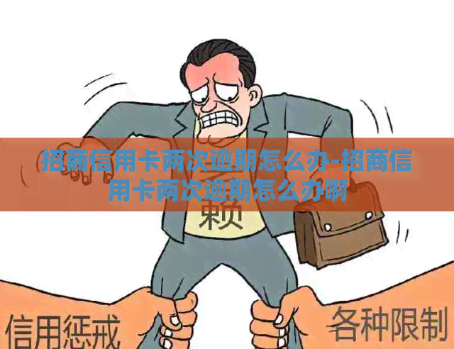 招商信用卡两次逾期怎么办-招商信用卡两次逾期怎么办啊