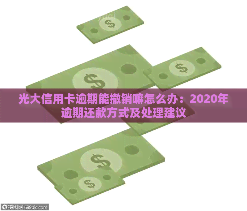光大信用卡逾期能撤销嘛怎么办：2020年逾期还款方式及处理建议