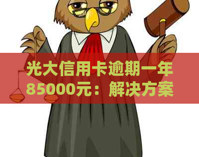 光大信用卡逾期一年85000元：解决方案、影响与如何处理