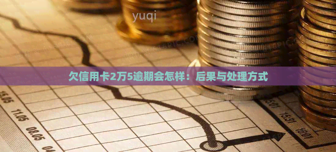 欠信用卡2万5逾期会怎样：后果与处理方式
