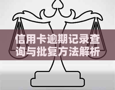 信用卡逾期记录查询与批复方法解析
